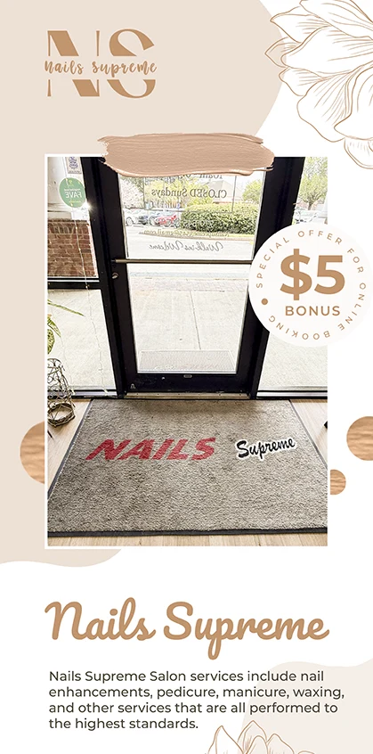 Nails Supreme Banner